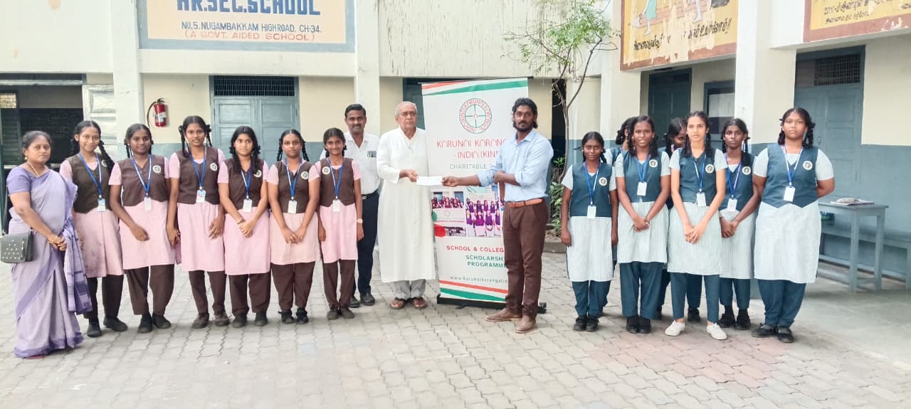 Empowering Students Through Scholarship Program at Assumption Hr. Sec. School, Nungambakkam